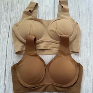 New TRUE BODY 14874 Desert Lift Scoop Neck Soft Form Wireless Bralette